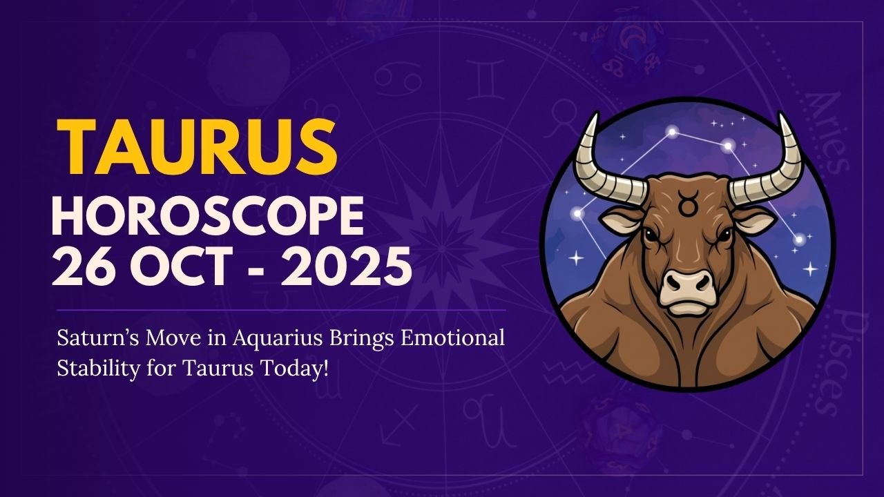 Taurus Daily Horoscope Today