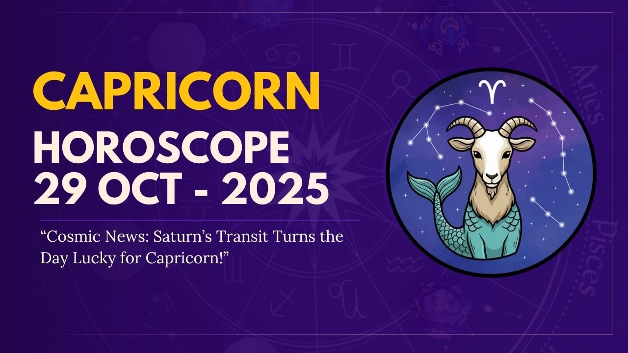 Capricorn Daily Horoscope Today