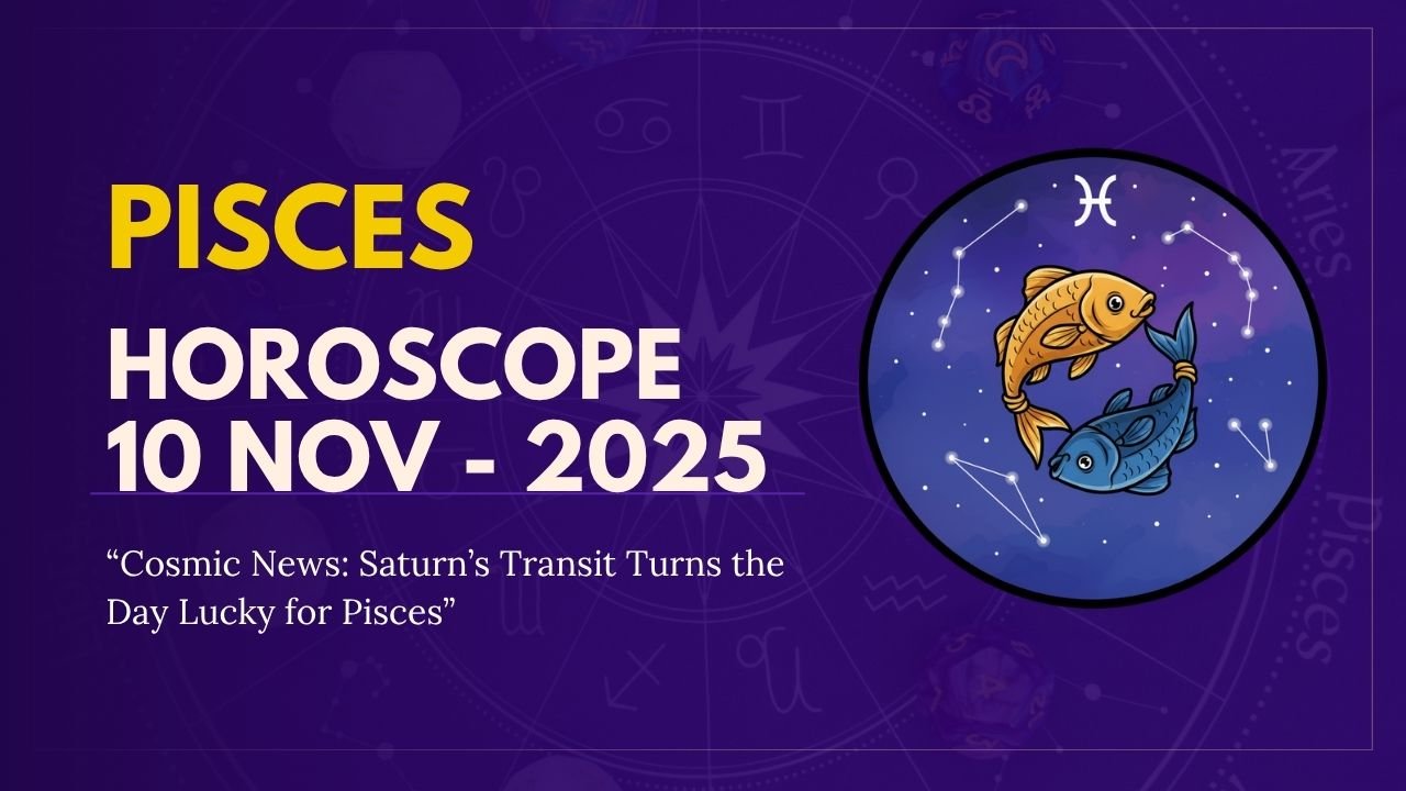 Pisces Horoscope for November 10