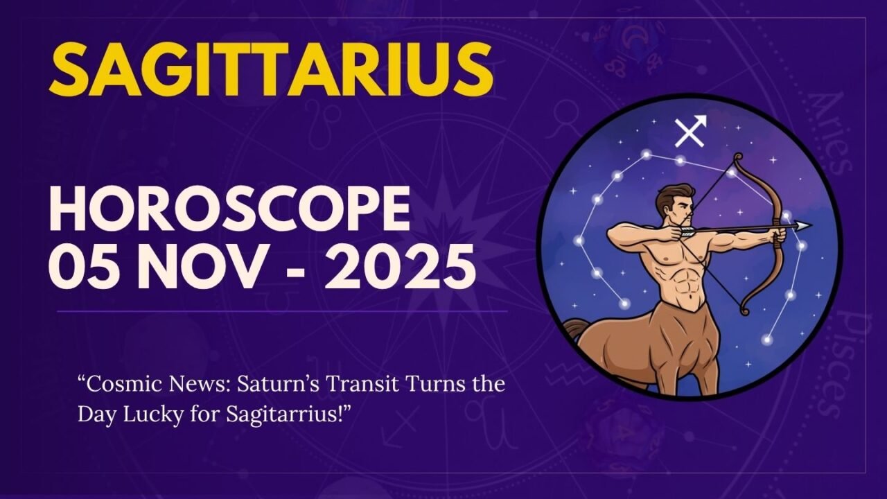 Sagittarius Daily Horoscope for November 5