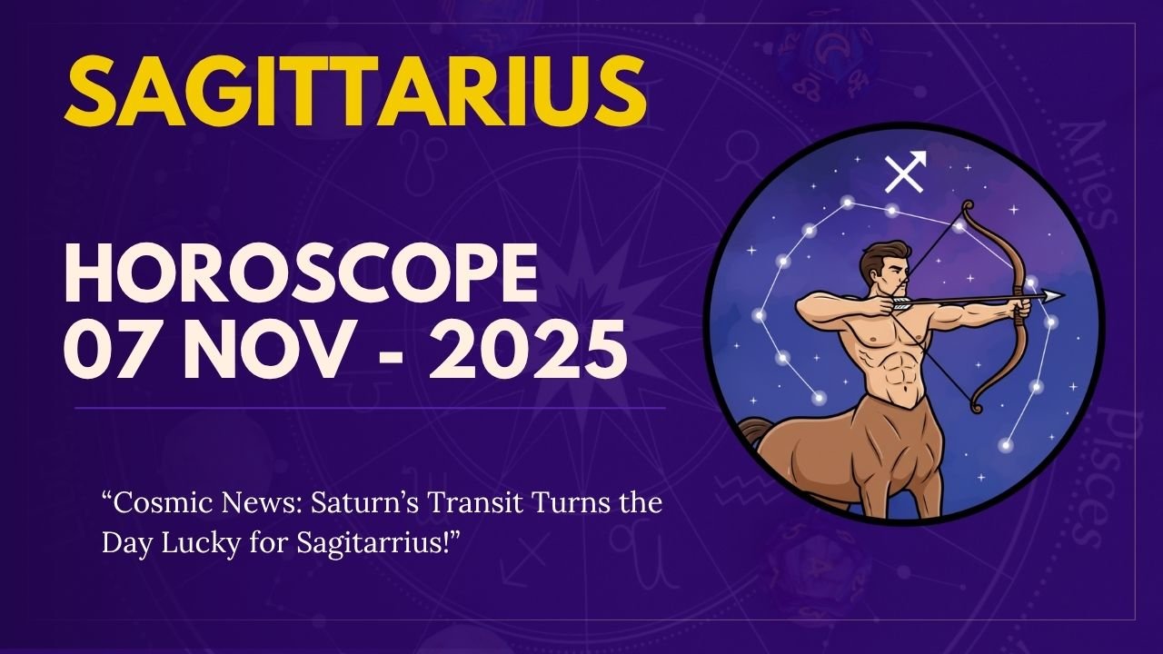 Sagittarius Daily Horoscope for November 7