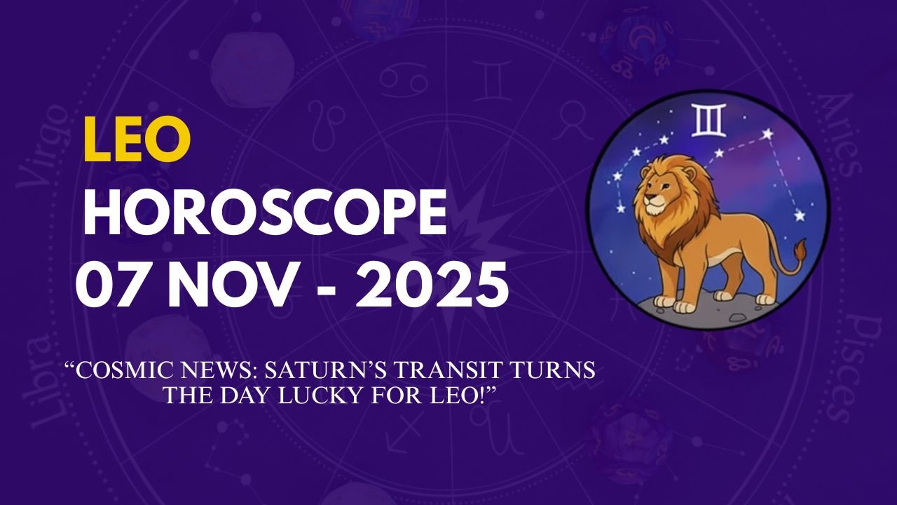 Leo Horoscope for November 7