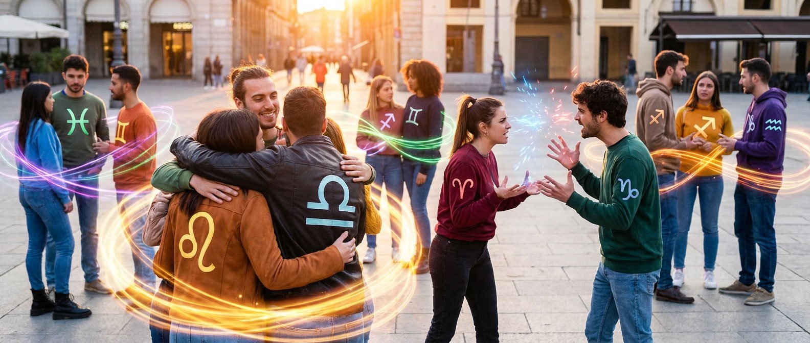 Zodiac signs friendship compatibility best worst friend matches guide