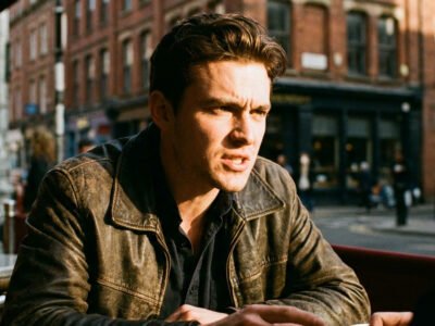 Why are Aries so aggressive and hot headed — fierce young man with intense expression mid-debate, dynamic dramatic lighting, passionate energy